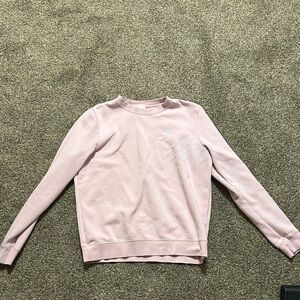 Nike Women's Light Pink Crew Neck Sweater